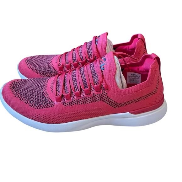 Athletic Propulsion Labs APL Techloom Breeze‎ Red Black Sneakers NEW Size 10 - Picture 2 of 11